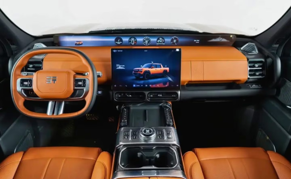 Esta es la nueva pick up china que asusta a Ford, Ram y Toyota